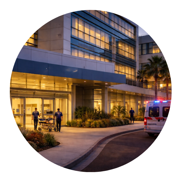 Hospital Health Facility security services - The Finest International Private Security